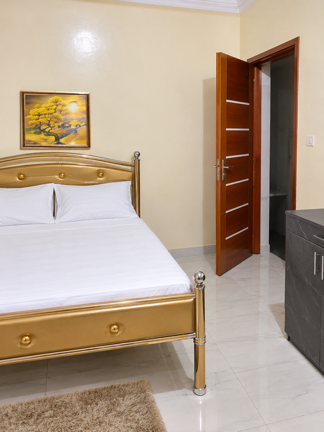 Chambre meublée