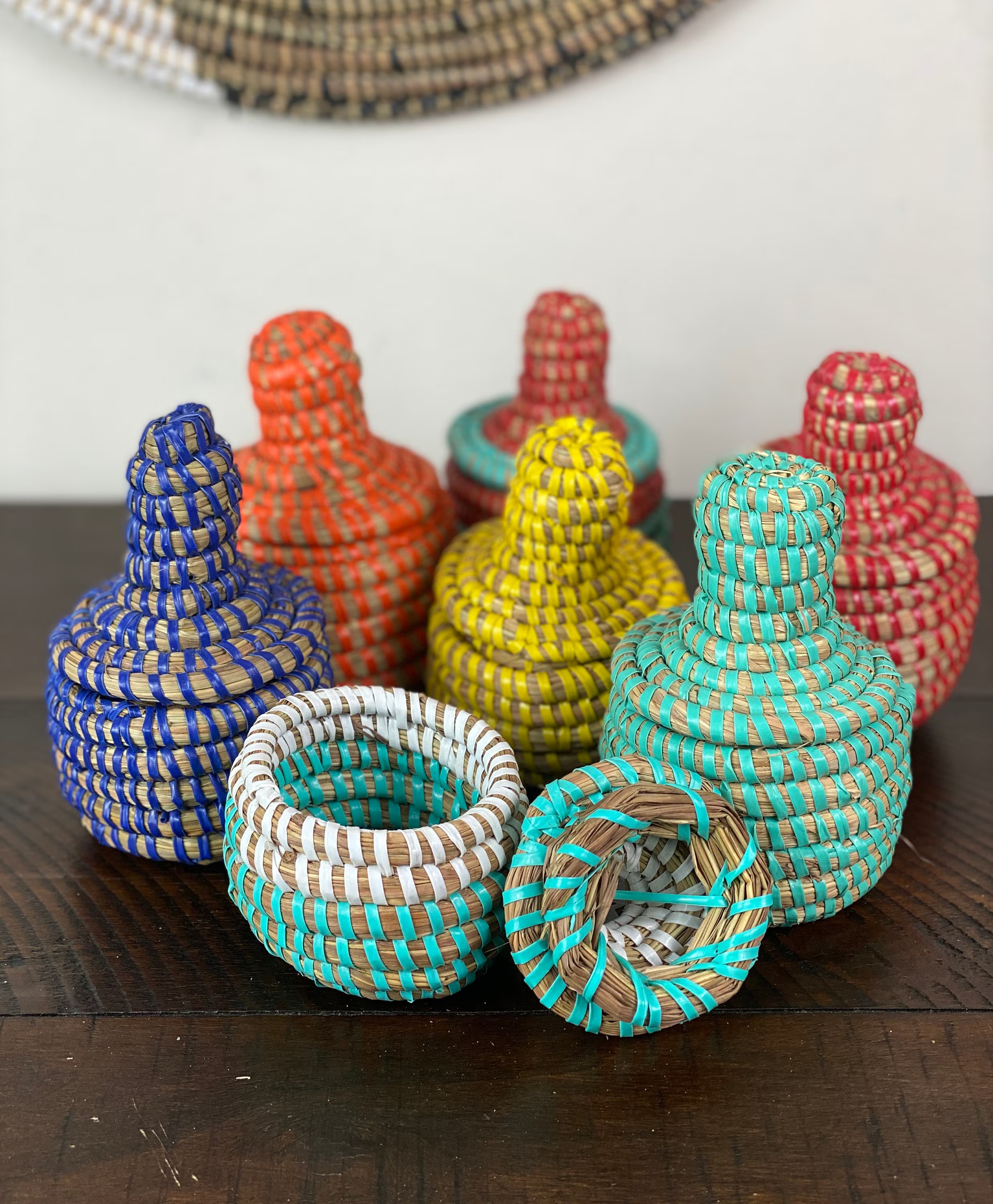 Panier Sénégalais en Osier