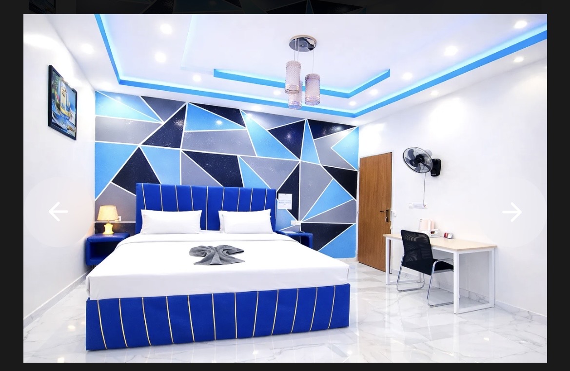 Chambre bleue